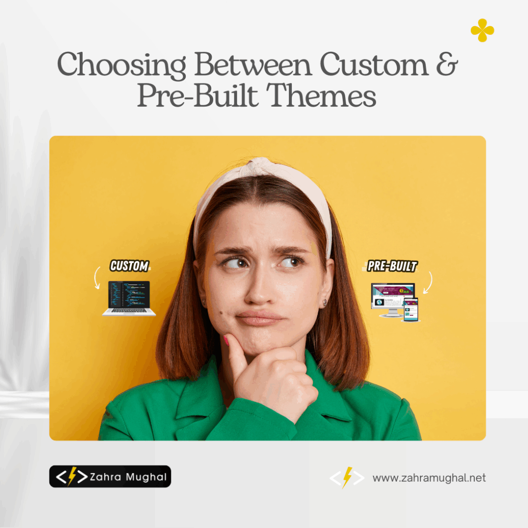 How to Choose Between a Custom WordPress Theme vs. a Pre-Built Theme