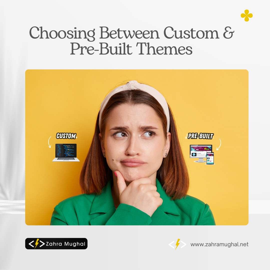 How to Choose Between a Custom WordPress Theme vs. a Pre-Built Theme
