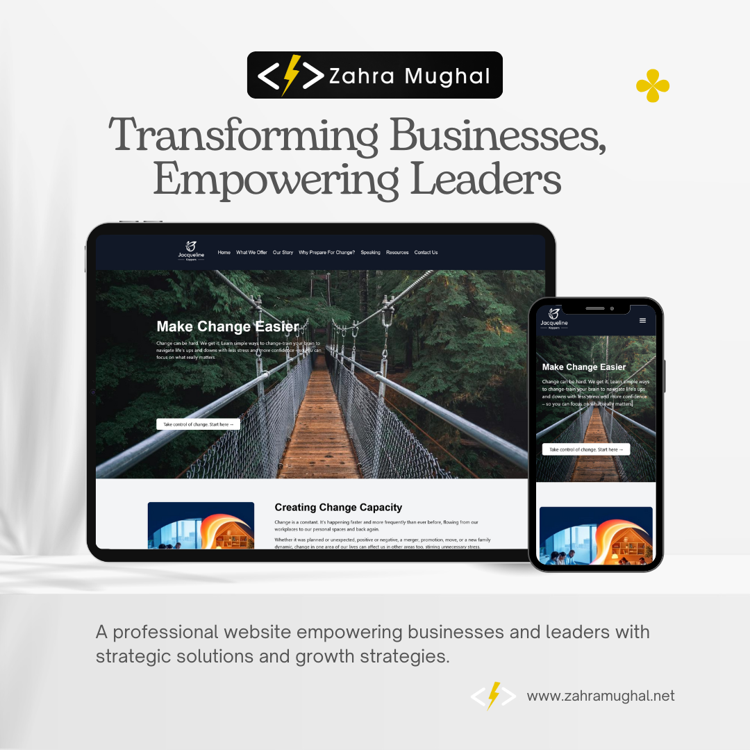 Transforming Businesses, Empowering Leaders