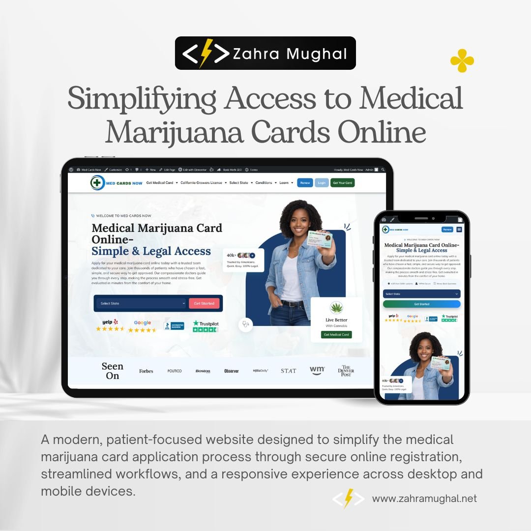 Modern Healthcare Website
